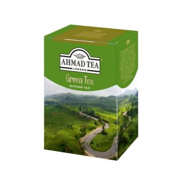 Чай Ahmad Green Tea,лист,зелен.200г.картон/кор