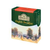 Чай Ahmad Tea English Breakfast черный 100пак*2г