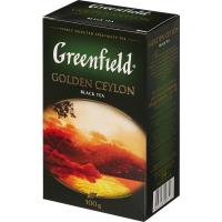 Чай Greenfield Golden Ceylon листовой черный,100г