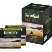 Чай Greenfield Milky Oolong зеленые пирамидки фольгированные 20 пак/уп