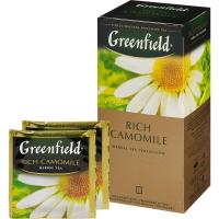 Чай Greenfield Rich Camomile, ромашка 25пакетиков