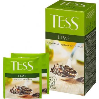 Чай зеленый ТЕSS Лайм 1,5г*25пак
