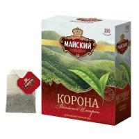 Чай черный Майский Корона Российской Империи 100пак*2г