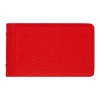 Визитница карманная на 32 визитки, красная, V010103