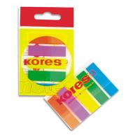 Набор клейких закладок Kores-film (в упаковке 5 ярких цветов по 25 листов)