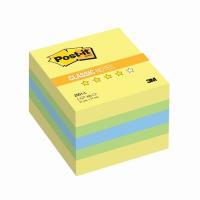 Блок-кубик 3M Post-it 2051-L (51×51мм, 3 цвета «лимон»)