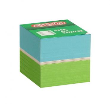 Блок-кубик ATTACHE запасной 9х9х9 цветной блок