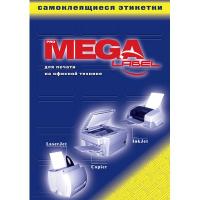 Этикетки MEGA Label (105*57мм, белые, 10шт. на листе A4, 100 листов)