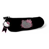 Пенал -косметичка,Hello Kitty,230х70х60,стразы,503-0026-HK/GL-m