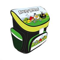Ранец Angry Birds,1отд,3карм,380х260х185,салат,84963