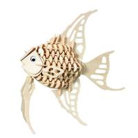 Сборная модель деревянная Ангельская рыбка (4/30) H01