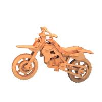 Сборная модель деревянная Внедорожный мотоцикл(3/40)