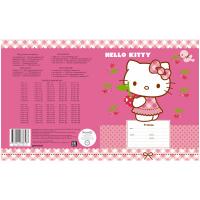 Тетрадь школьная 18л,клет,А5,скреп,Hello Kitty (Cherry),30642-HK/CH