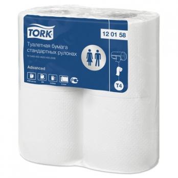 Бумага туалетная TORK 120158 T4 2-сл.4 рул/уп 24уп./блок