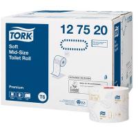 Бумага туалетная Tork Premium 2-сл.127520 белая 100м/рул.T6