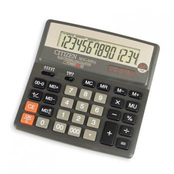 Калькулятор CITIZEN бухг. SDC-640 II 14 разряд. DP