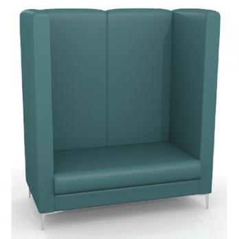 Мягкая мебель TF_ Диван 2-мест.с подл. Спинка высок.(2V3) к/з DS15