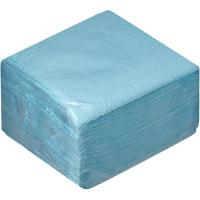 Салфетки Радуга 100 л., 24х24 см, голубые,100 % целлюлоза, 1 слой