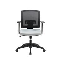 Кресло BN_U_EChair MIRO-2-C ткань серая, сетка черная, пластик