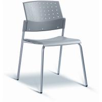 Кресло M_MOV2VISIPSG стул серый пластик карк.серый