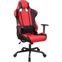 Кресло VB_Рук-ля 771/Red+bl ткань черная/красная (812972)