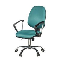Кресло VT_EСhair-202 PV ткань светло-зеленая, хром