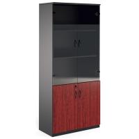 Мебель YORK шкаф для бумаг, YRK 20500, 89*43*192, цвет палисандр