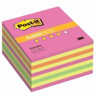 Блок-кубик Post-it (76*76мм, 5 цветов неон розовый, 450 листов)