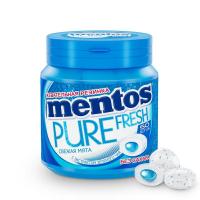 Жевательная резинка Mentos Pure Fresh Свежая Мята, 100г