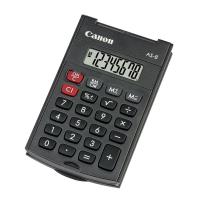 Калькулятор Canon карман. AS-8 EMEA HB, 8 разряд.с крышкой,цв.черный