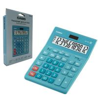 Калькулятор настольный CASIO GR-12C-LB разрядов, цвет бирюзовый