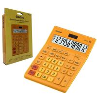 Калькулятор настольный CASIO GR-12C-RG-W-EP разрядов, цвет оранжевый