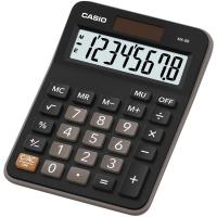 Калькулятор настольный Casio MX-8B-BK-W-EC,8-разрядный