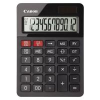 Калькулятор настольный компактный CANON бухг. AS-130 12 разряд. черный