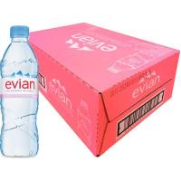 Вода минеральная негазированная Evian 0.33л, 24 шт. в упаковке