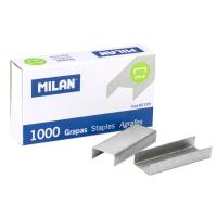 Скобы для степлера N24/6 Milan никелированные, 1000 шт в упаковке (80199)