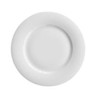Тарелка десертная 20см фарфор Royal Sutton белая TUDOR (TU2081-2)