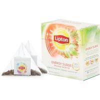 Чай Lipton Energy Surge зеленый с травами 20 пир.