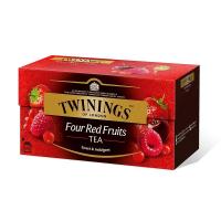 Чай Twinings Four red fruit черный, 25 пакетиков