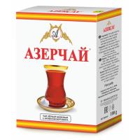 Чай Азерчай черный с ароматом бергамота среднелестовой,100г