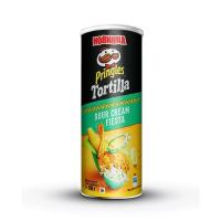 Чипсы Pringles Tortilla кукурузные со вкусом сметаны, 160гр.