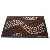 Коврик придверный Мозаика (400х680мм,коричневый-беж)