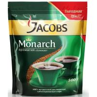 Кофе Jacobs Monarch растворимый сублемированный 500г пакет