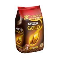 Кофе растворимый Nescafe Gold сублимированный, 750г, пакет