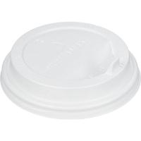 Крышка для стакана пластиковая с клапаном D=90мм, бел.,100шт./уп. HSL90