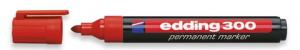 Маркер перманентный EDDING E-300/2 красный 1,5-3мм кругл. наконеч.