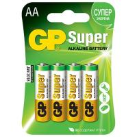Батарейки GP Super AA/316/LR6, 1.5В, алкалиновые, 4 шт. в блистере