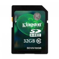 Карта памяти Kingston SDHC 32GB Class 10 UHS-I(SD10V/32GB)