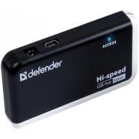 Разветвитель USB HUB Defender Quadro Infix USB2.0, 4 порта (83504)