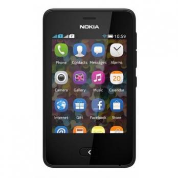 Смартфон Nokia Asha 501 Dual Sim Black (3"/3,2Мп/mp3/fm)